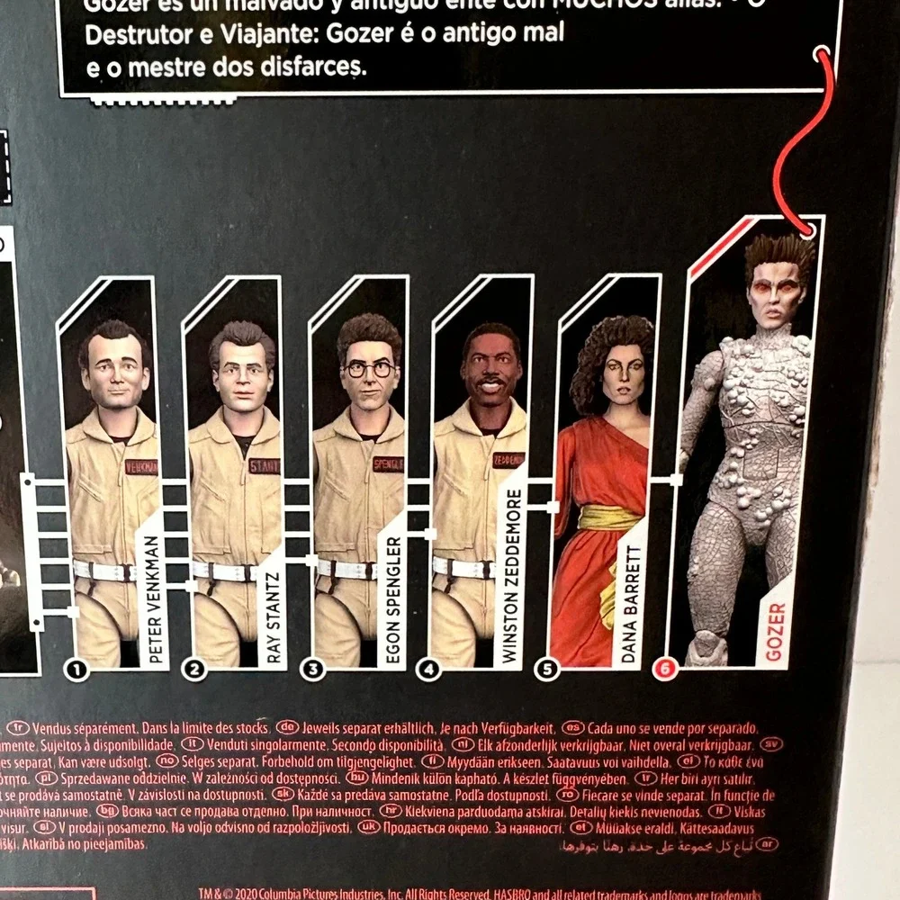 Hasbro Ghostbusters Plasma Series Gozer Action Figure Kids 6 inch Pink‎ New NIB